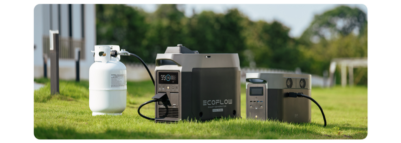 EF EcoFlow Smart Dual Fuel Generator,Gas/LPG Inverter Generator