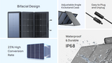 EcoFlow 220W Bifacial Portable Solar Panel